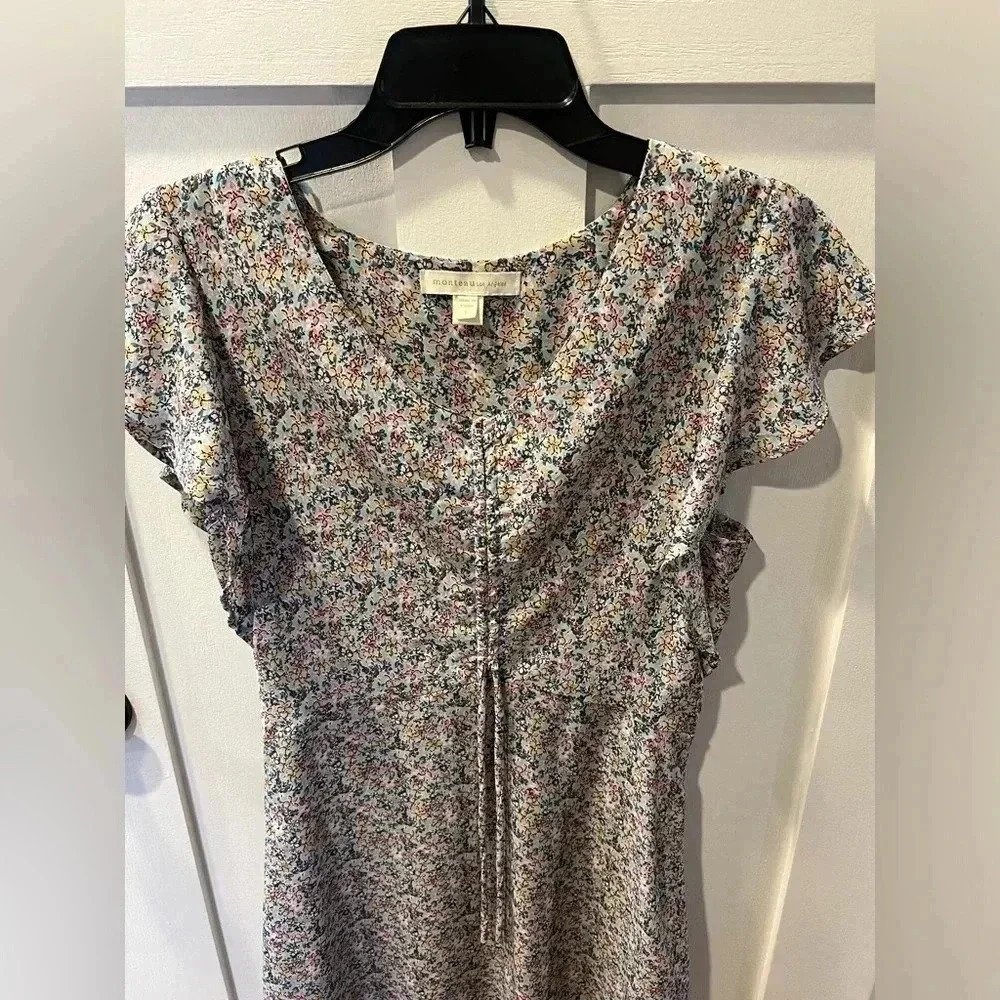 Monteau Los Angeles Floral Sun Dress - Picture 6 of 7